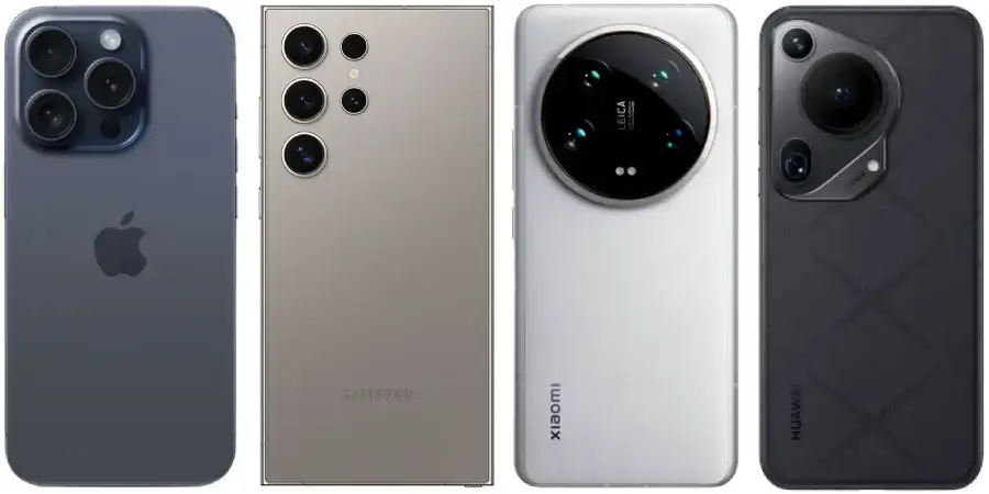 Smartfony z 2024 roku z najlepszymi aparatami